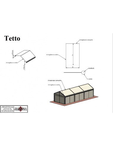 Telo Tetto Capannone Ogiva