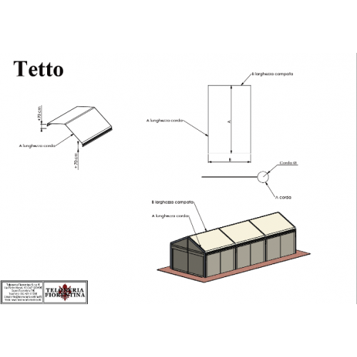 Telo Tetto Capannone Ogiva
