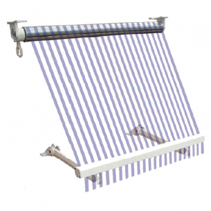 Tenda con braccetti a sporgere S/73