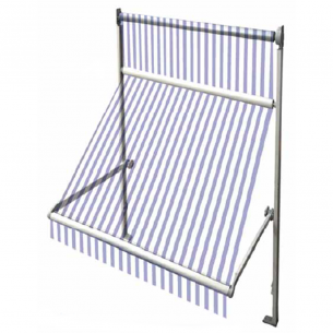 Tenda con guide e braccetti a sporgenza S/82 finestra