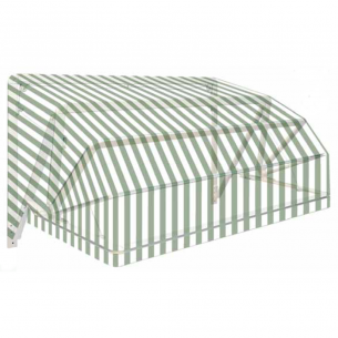 Tenda a cappottina concepita con un sistema di prolungamento S/80P