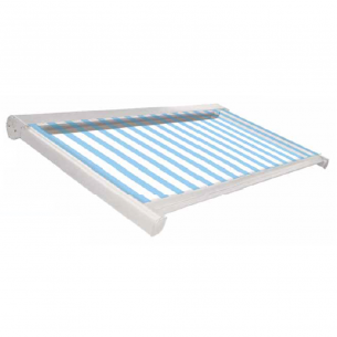 Tenda a cassonetto con guide laterali modello Pergola