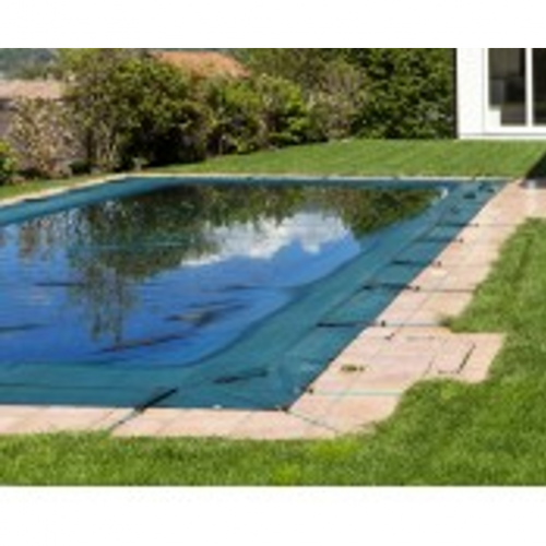 copripiscina polietilene x zavorra su misura