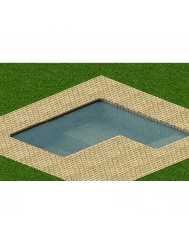 Telo copripiscina P.V.C. GR² 600 su misura