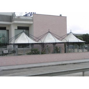 Gazebo in ferro battuto - Liberty 2