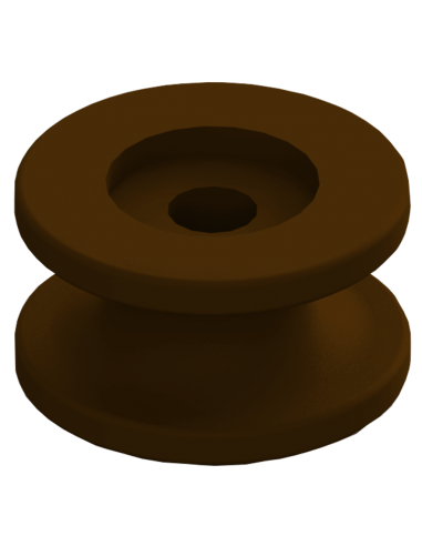 Gancio tondo Nylon per corda elastica