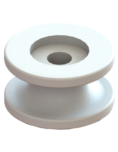 Gancio tondo Nylon per corda elastica