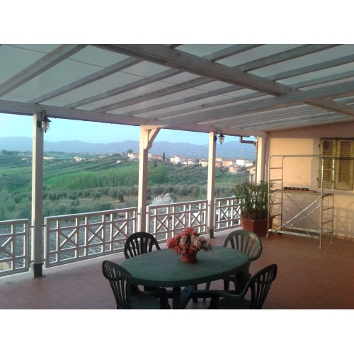 Telo P.V.C. copertura 650 Gr²HR certificato ignifugo autoestinguente CL.2