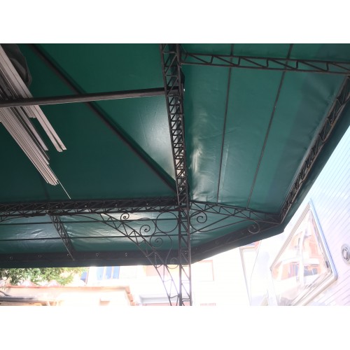Telo P.V.C. copertura 650 Gr²HR certificato ignifugo autoestinguente CL.2